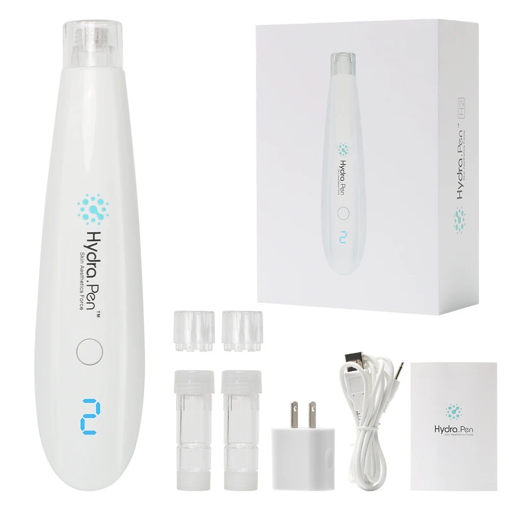 

Wireless Hydra Pen H2 Micro Needle Electric Derma Automatic Serums Water MesotherapyStamp Hydra Pen For Essence BB Therapy Pen