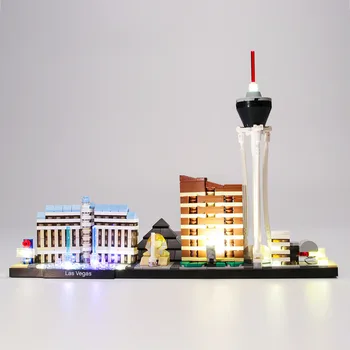 

LED Building Block USB Light Accessory Kit for Las Vegas 21047 (Only LED Light, No Block Kit)