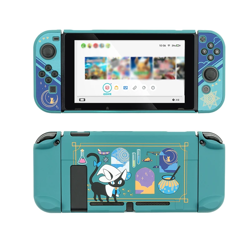 For Nintendo Switch Case Alchemy Cat Magic Potion Cute Cartoon Panda Hard Cover Protetive Shell for For Nintendo Switch Console