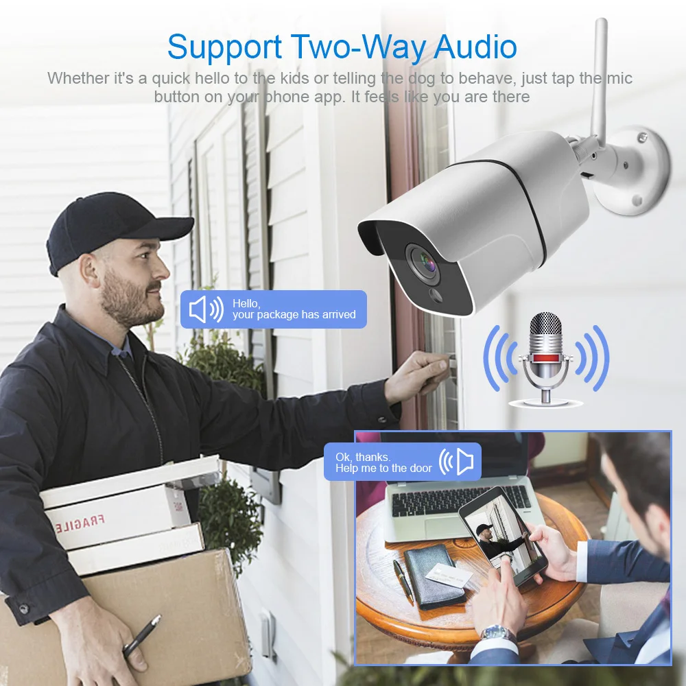 1080P 5MP Wifi ip камера ONVIF беспроводное виброяйцо Открытый слот для sd карты