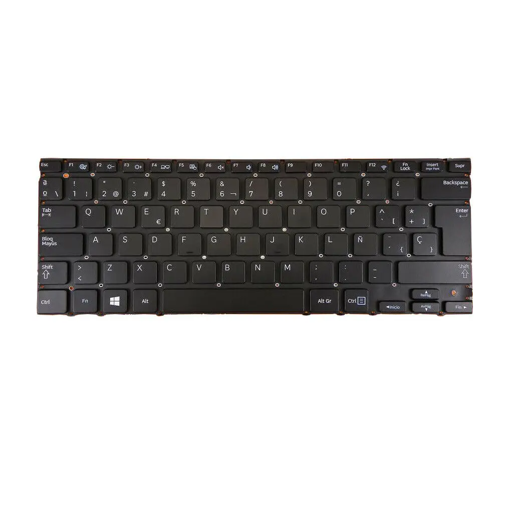 Испанская клавиатура для ноутбука samsung NP 530U3B 530U3C серии SP