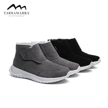 

Size 40-44 Australia Sheepskin Suede Leather Men Shearling Wool Fur Lined Winter Boots Short Ankle Snow Boots Keep Warm shoes