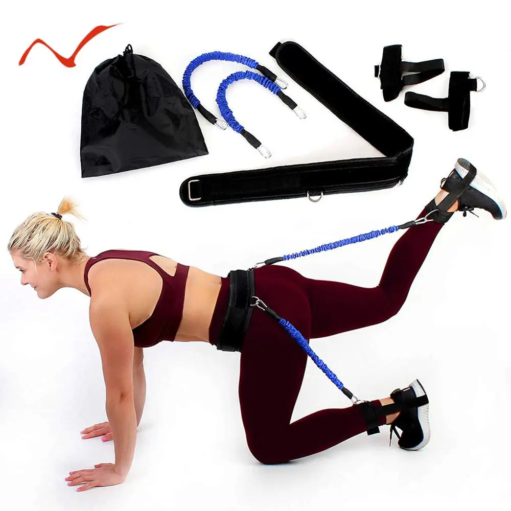 

Fitness Booty Butt Band Resistance Bands Adjustable Exercise Belt For Jump Training Workout Leg Bouncing trainer