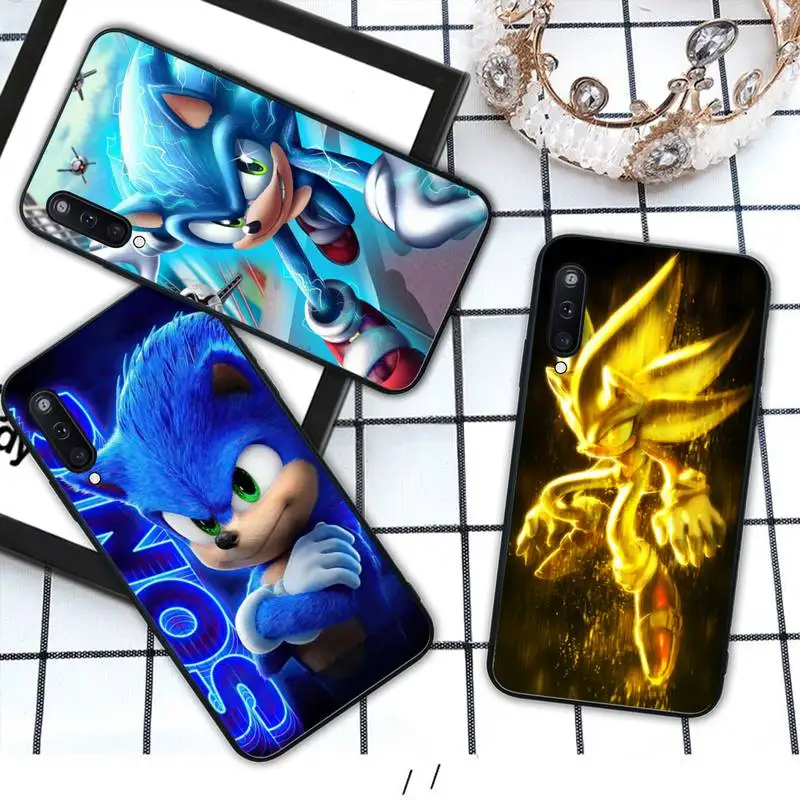 

Sonic the Hedgehog Series mobile phone cover case for Samsung galaxy M 30S A6 A7 2017 2018 A10 A20 E A30S A40 A50 A70 A80 coque