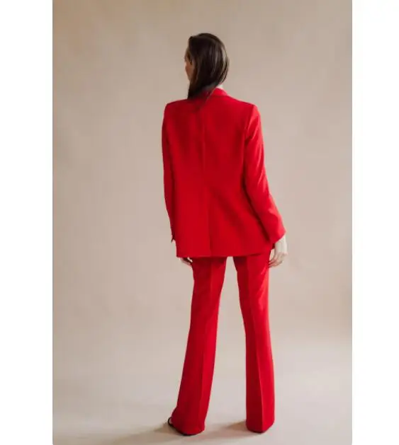 Business Blazers Suits for Women, Elegant Shawl Blazers, Slim Pants, Pantsuits, OL Black Clothing Set