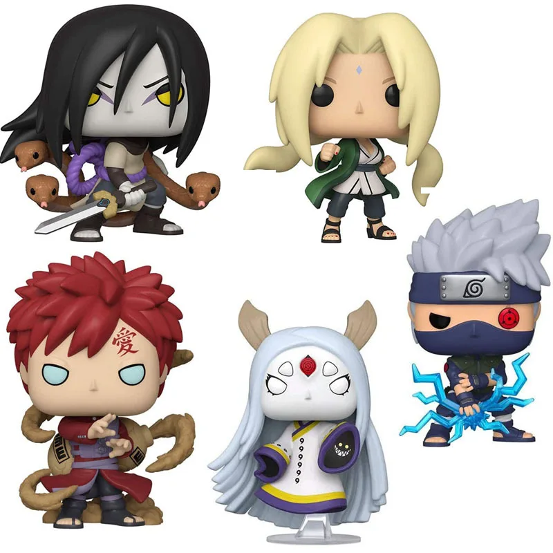 FUNKO POP Новинка тема нарути Какаси #822 Tsunade #730 фигурки орочимару #729 виниловые куклы