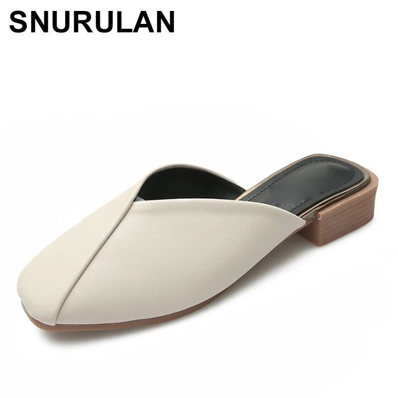 ladies closed in slippers