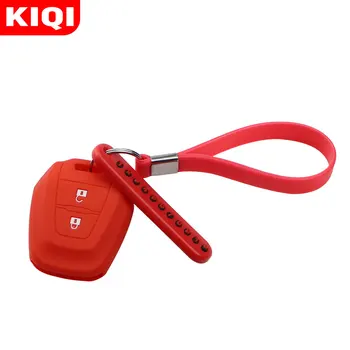 

Silicone Car Key Case Cover Key Chain Card for ISUZU DMAX D-MAX MUX TRUCK UTE 2 Button Remote Phone Number KeyChain Holder