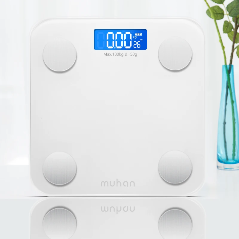 Smart Body Fat Scale Bathroom Scale Floor Digital Scale BMI Balanc Connection Phone Bluetooth APP Electronic Body Weight Scale 