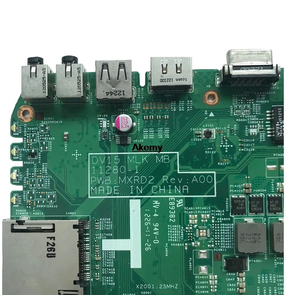11280-MB 11280-1 1 для dell 3520 DV15 MLK PWB: MXRD2 REV: a00 материнская плата для ноутбука для dell INSPIRON 3520 HM75 Teste
