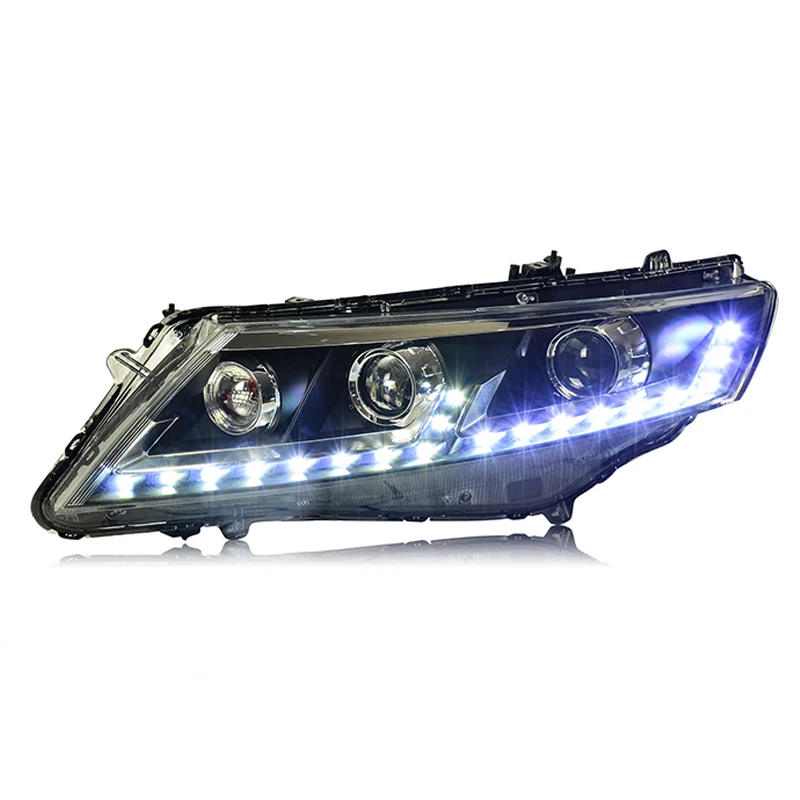 Передние фары VLAND для Honda Crosstour 2011 2012 DRL биксеноновые фары|Фара авто в сборе| |