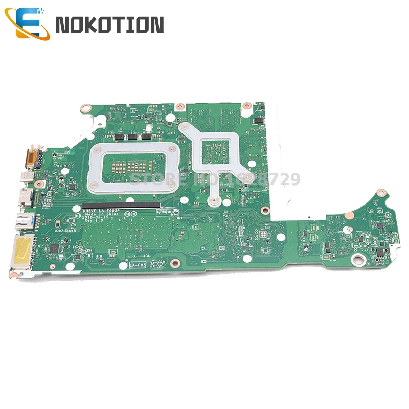 wonderful  NOKOTION Laptop Motherboard for Acer AN515-52 AN515 DH5VF LA-F952P MAIN BOARD GTX 1050 GPU SR3YY I7