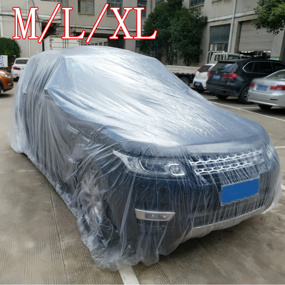 Для кузова полиэтиленовый чехол для автомобиля непромокаемая Защита Прозрачный Прочный