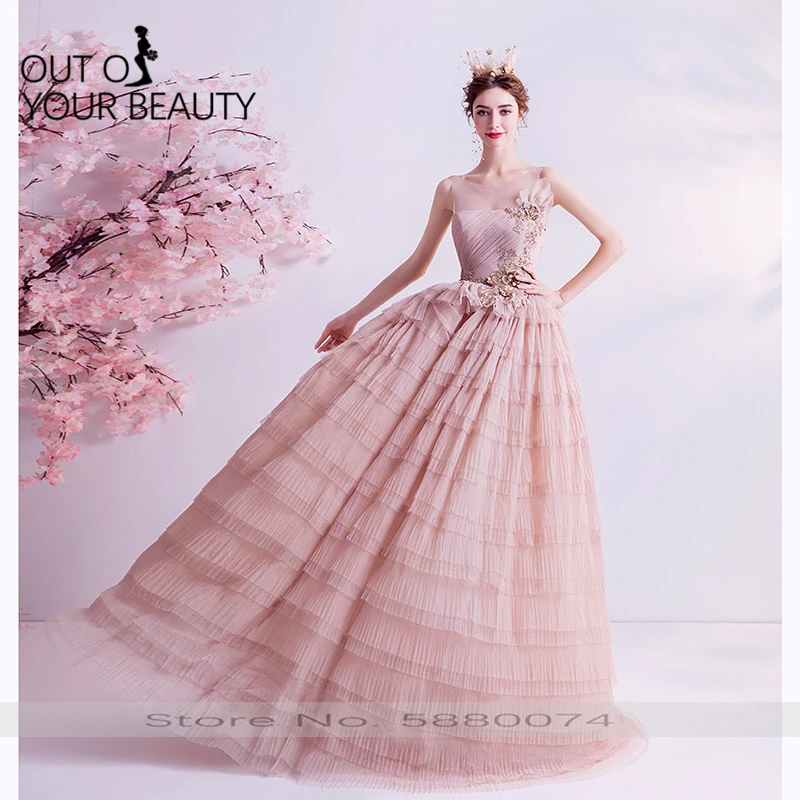 

2020 New High-end Evening Dress Luxury Backless Gray Ladies Banquet Formal Skirt Host Performance Annual Meeting Long Dress