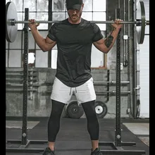 Шорты для бега, мужские шорты 2 в 1 с карманами безопасности, мужские шорты для отдыха, шорты на молнии с карманами, встроенные карманы, 19DK137