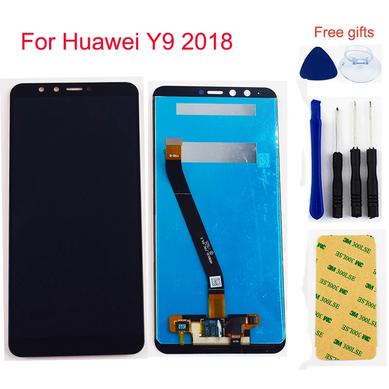 ЖК дисплей для Huawei Y9 2018 сенсорный экран с дигитайзером на сенсорной панели