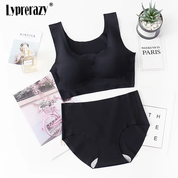

Lyprerazy Japanese Active Sport Yogo a Bra 2 Pieces Set Training Girls Teens Underwear Sets Bras Crop Tops