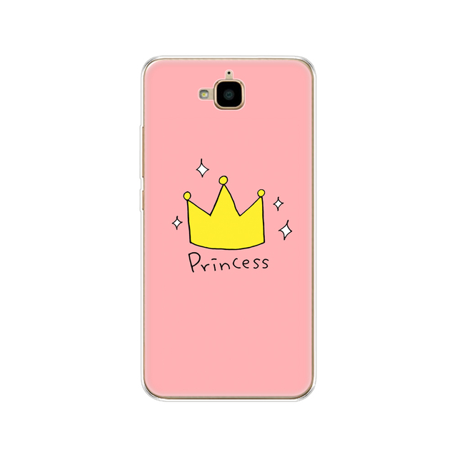 for Huawei Honor 4C Pro Case Honor 4C Pro Cover Soft Silicone Back Case for Huawei Y6 Pro 2015 Case TIT-L01 TIT-TL00 Phone