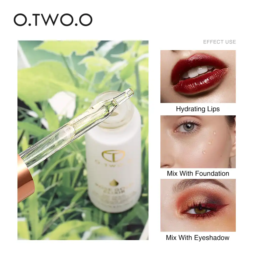 O Two O Appret Visage Base De Maquillage Huile De Beaute Maquillage Huile Essentielle Avant Fondation Hiver Hydratant Fond De Teint Lisse Aliexpress