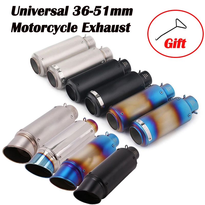 Universal Motorcycle for GP Racing Exhaust Escape Modified Dirt Pit