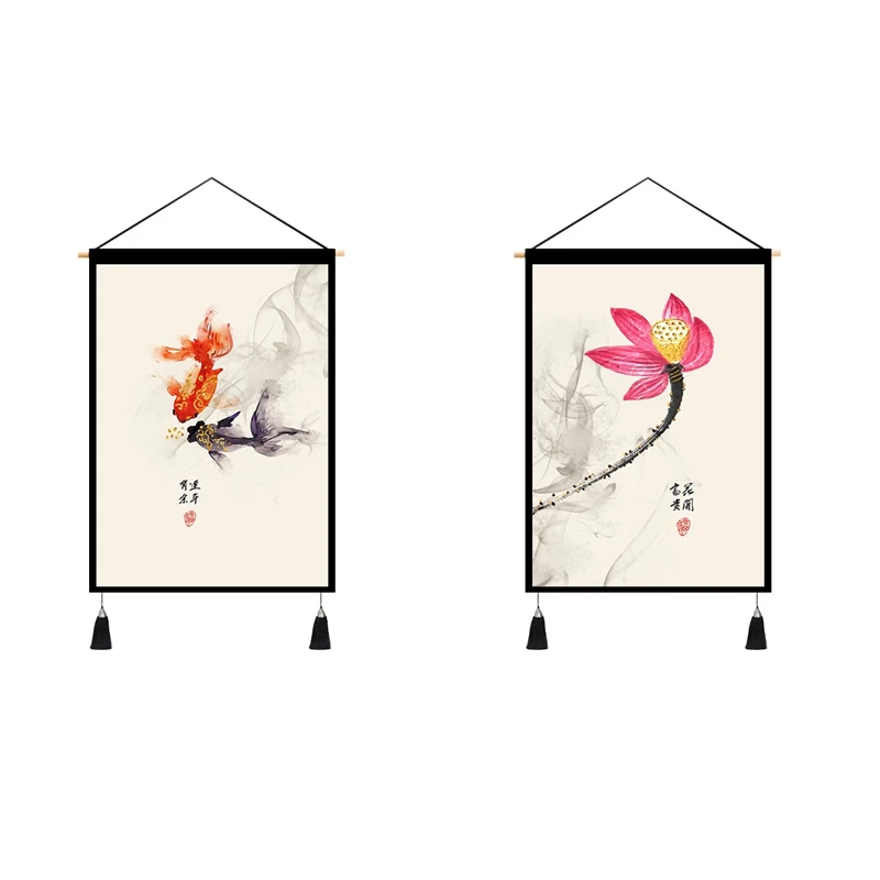

Hanging Cloth Nordic Room Bedside Arrangement Painting Meter Box Tapestry Fabric Decoration Style B