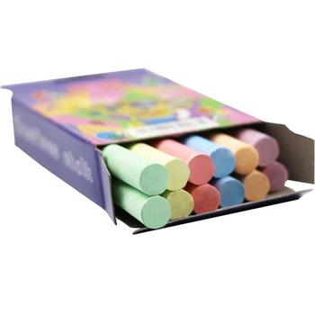 

12 Pcs/Lot Dustless Chalk Pen Drawing Chalks for Blackboard 6 Colors Stationary Office School Supplies Accessories
