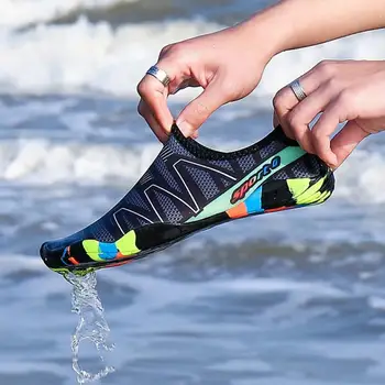 

Size 38-41 Unisex Sneakers Swimming Shoes Quick-Drying Aqua Shoes and children Water Shoes zapatos de mujer for Beach Men shoes