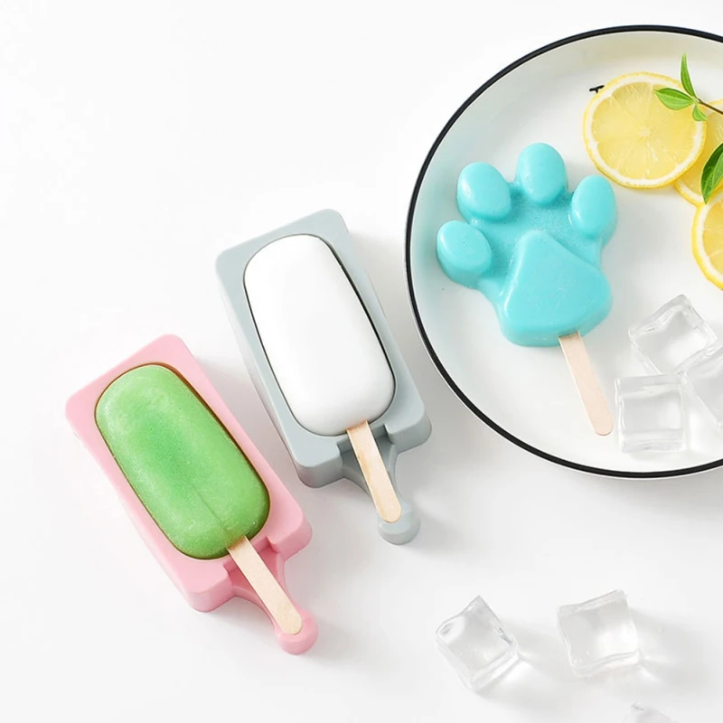 Улыбающееся лицо формы для фруктового льда формы для мороженого формы для фруктового льда Фруктового мороженого Форма для замораживания пресс-форм Кухня инструменты