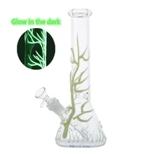Vase à racines d'arbre lumineux de 25cm, récipient en verre pour narguilé, accessoires pour Shisha Shisha, lampe à huile Portable et Durable pour cadeaux de décoration de maison