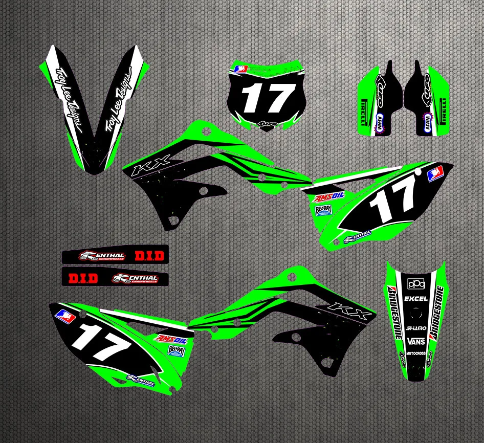 KX450F 2015-2012 Motorcycle 3M Graphics DECALS STICKERS Kits For Kawasaki KXF450 2012 2013 2014 2015 KXF 450 KX 450F | Автомобили и
