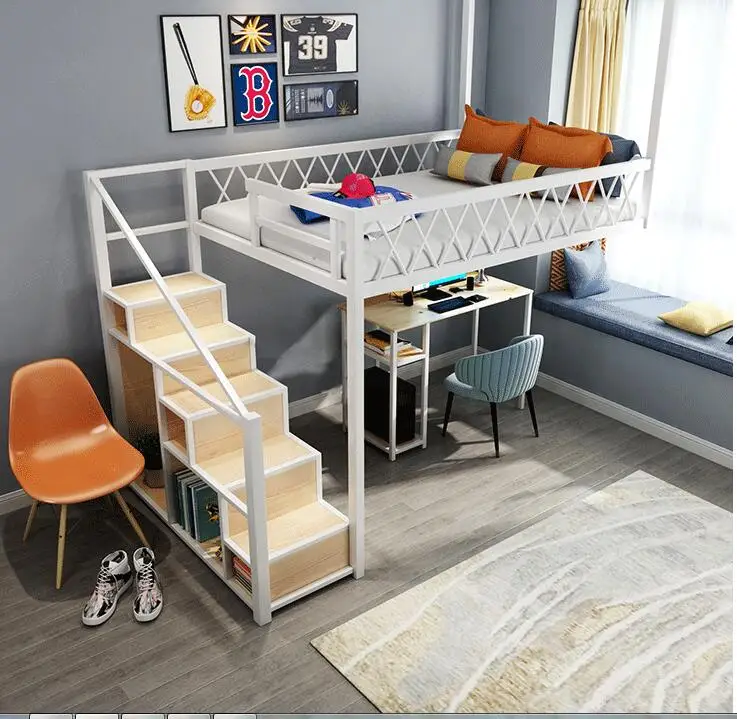 Ironwork Hammock Small Family Loft Bed 