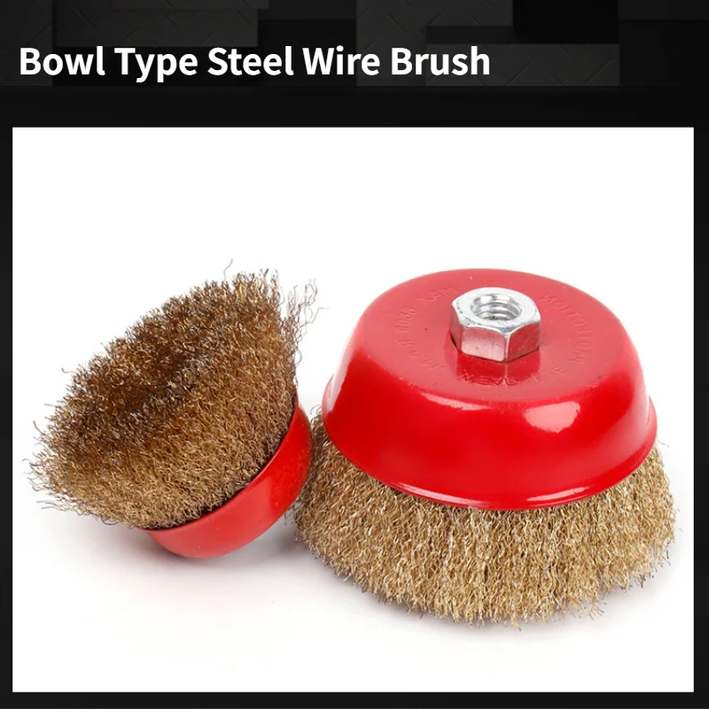 Wire Brush / Rust Removal Wire Wheel / Polishing Brush / Electric Drill Wire Brush Set/ Metal Rust Removal / Grinding Wheel sanding disc set angle grinders polishing wheel pad rust removal tool grinding wheel cleans welds rust removal abrasive tools