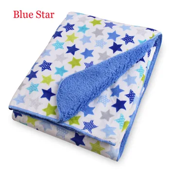 

High Quality Plush Baby Blanket Newborn Swaddle Wrap Super Soft Baby Nap Receiving Blanket