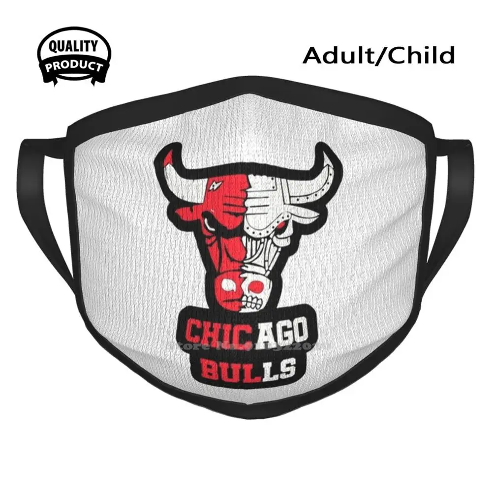 

Chicago - Merch Soft Warm Winter Mouth Masks Bulls Logo