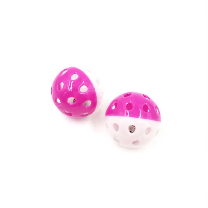 Cute Cat Toys Bell Colourful Cat Ball Toy With Jingle Bell Inside Kitten Toys Pet Teaser Funny Balls Cat Toys Pet Cat Supplies