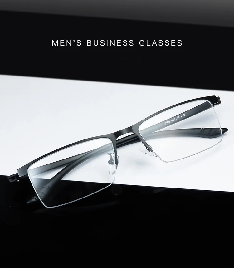 Brand New Men Square Glasses Frame Fashion Male Business Eyewear Clear Optical Myopia Eyeglasses Prescription Spectacles Frames