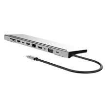 11 в 1 USB разветвитель мульти 11 портов type C концентратор до 3,0 USB HDMI RJ45 usb-хаб VGA для MacBook