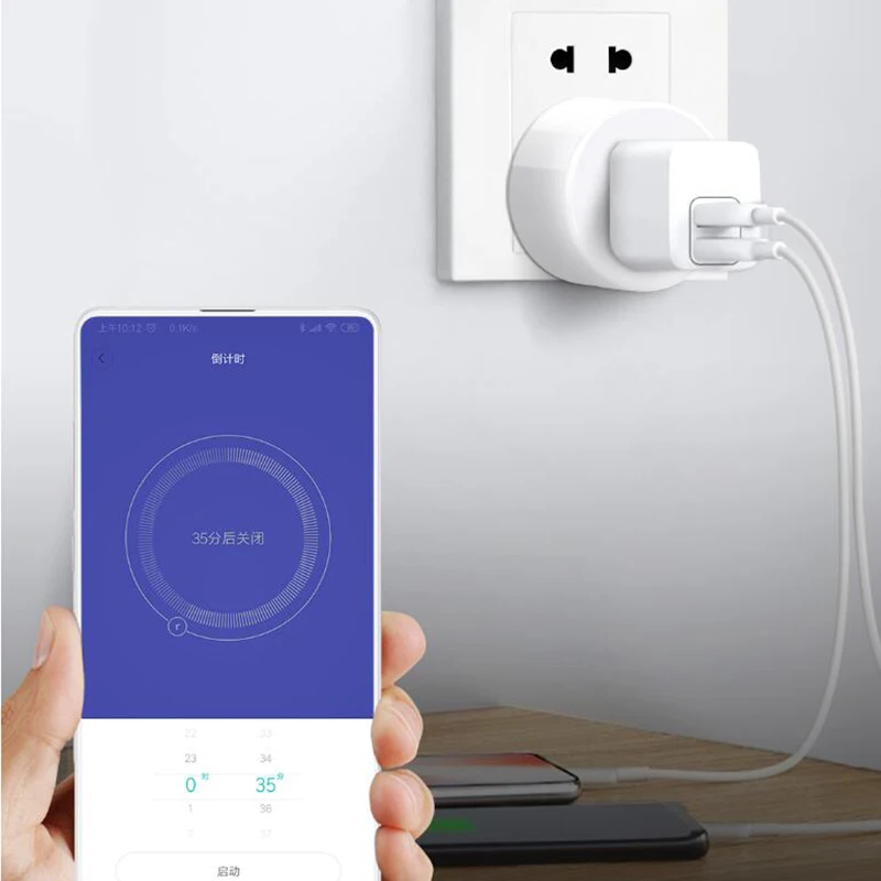 Xiaomi Gosund CP1 Цзя умная розетка Wi-Fi Смарт-розетка Телефон Управление ЖК-экраном таймером и Управление розетка с Mijia APP