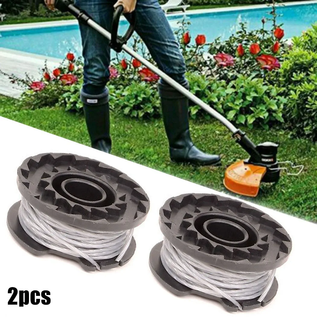 2pcs Trimmer Strimmer Spool Line For 