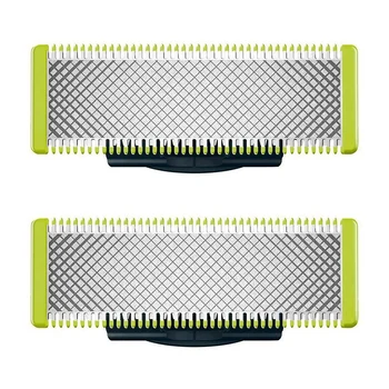 

2Pcs Replacement Blades for P hilips Norelco One Blade QP210/80 QP220 QP230 QP2520 QP2630 QP6520 QP6510 Shaver