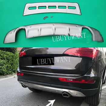 

Rear / Front Protective Panels Stainless Steel Decorative Panels Bumper Protector Body Kit For Audi Q5 2013 2014 2015 2016 2017