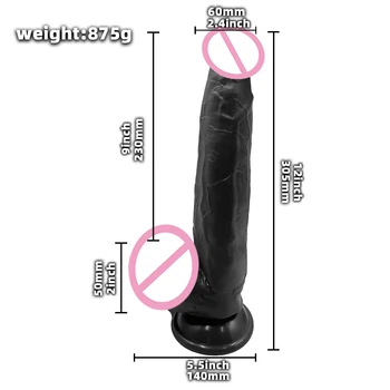 Huge Dilldo Penis Realistic Dildos Sexy Toys Female Masturbators Suction Cup Penis Anal Plugs Intimate Goods For Adults Sex Shop 6