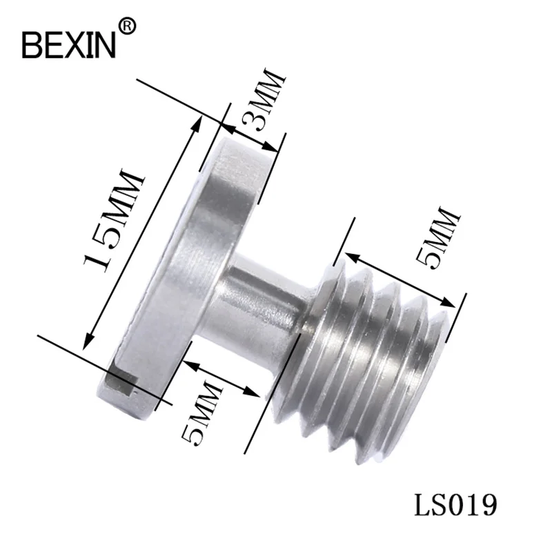 Винт для камеры 3/8 дюймов быстросъемный винт для крепления камеры DSLR винт для крепления камеры из нержавеющей стали винт адаптер для камеры DSLR