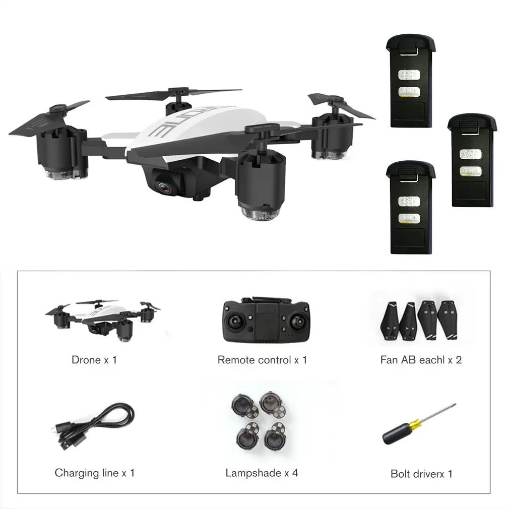 white 3 battrey KK12 gps складной Радиоуправляемый Дрон 5G 4K камера WiFi в режиме реального времени Трансмиссия Безголовый режим RC вертолет самолет игрушки с карданом - Цвет: white 3 battrey