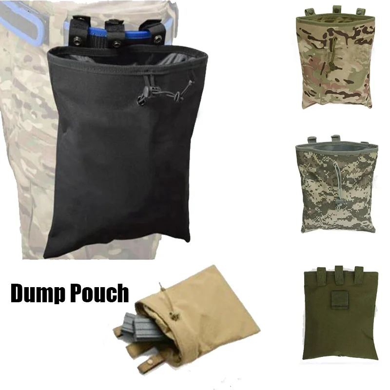 Holsters, Belts & Pouches Big Molle Tactical Magazine Pouches Folding