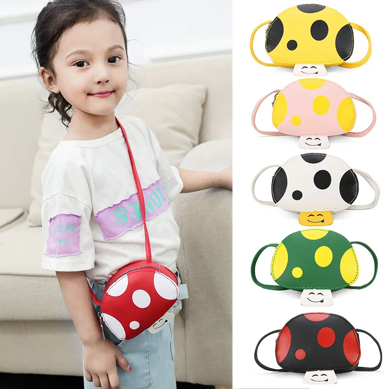 Портативная сумка через плечо из искусственной кожи для девочек мультяшный