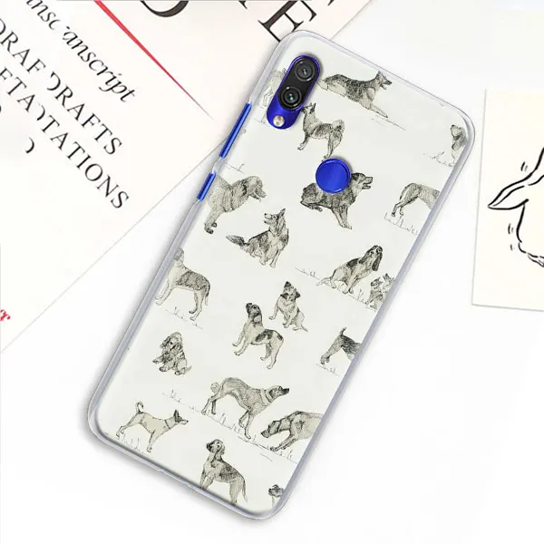 Чехол Dachshund Doxie Flower Dog Puppy для Xiaomi mi A3 A1 A2 8 Lite 9T CC9E Play Red mi K20 Pro 7A Note 7 7S жесткий прозрачный чехол - Цвет: 13