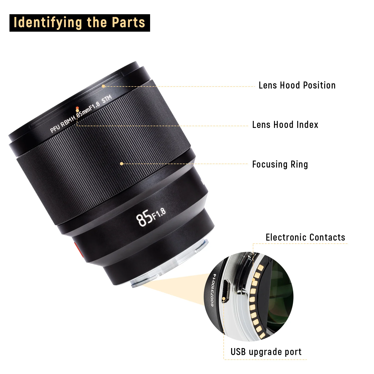 VILTROX 85mm f1.8 STM Auto Focus Fixed focus lens F1.8 Full frame Lens for Camera Sony E mount A9 a7III a7RIII a7SII A6500 A6400