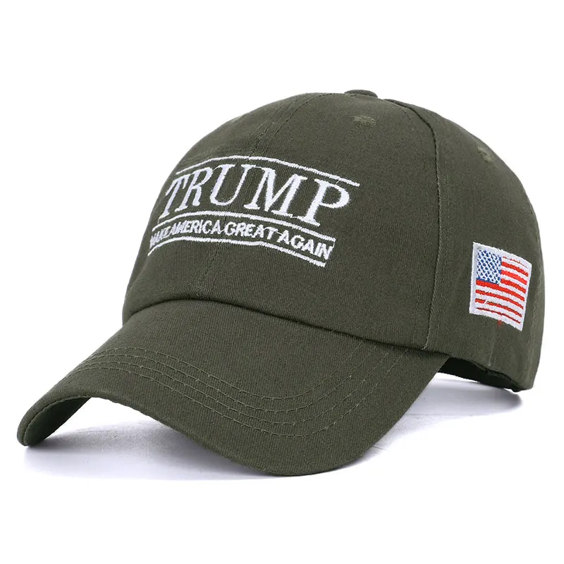 Новая бейсбольная кепка Дональда Трампа, бейсболка с флагом США, сохраняющая Америку, отличная, снова Снэпбэк, шапка на тематику президентства, 3D вышивка, черная - Цвет: Green-3