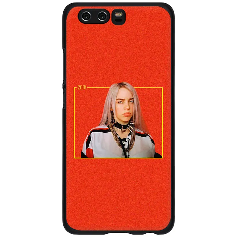 EWAU модный силиконовый чехол для телефона billie eilish с логотипом для huawei Honor 6A 7A Pro 7C 7X 8X 8C 8 9 Note 10 Lite view 20 9X pro - Цвет: B8